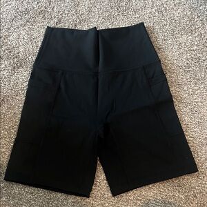 Aerie Classic Black Bike Shorts